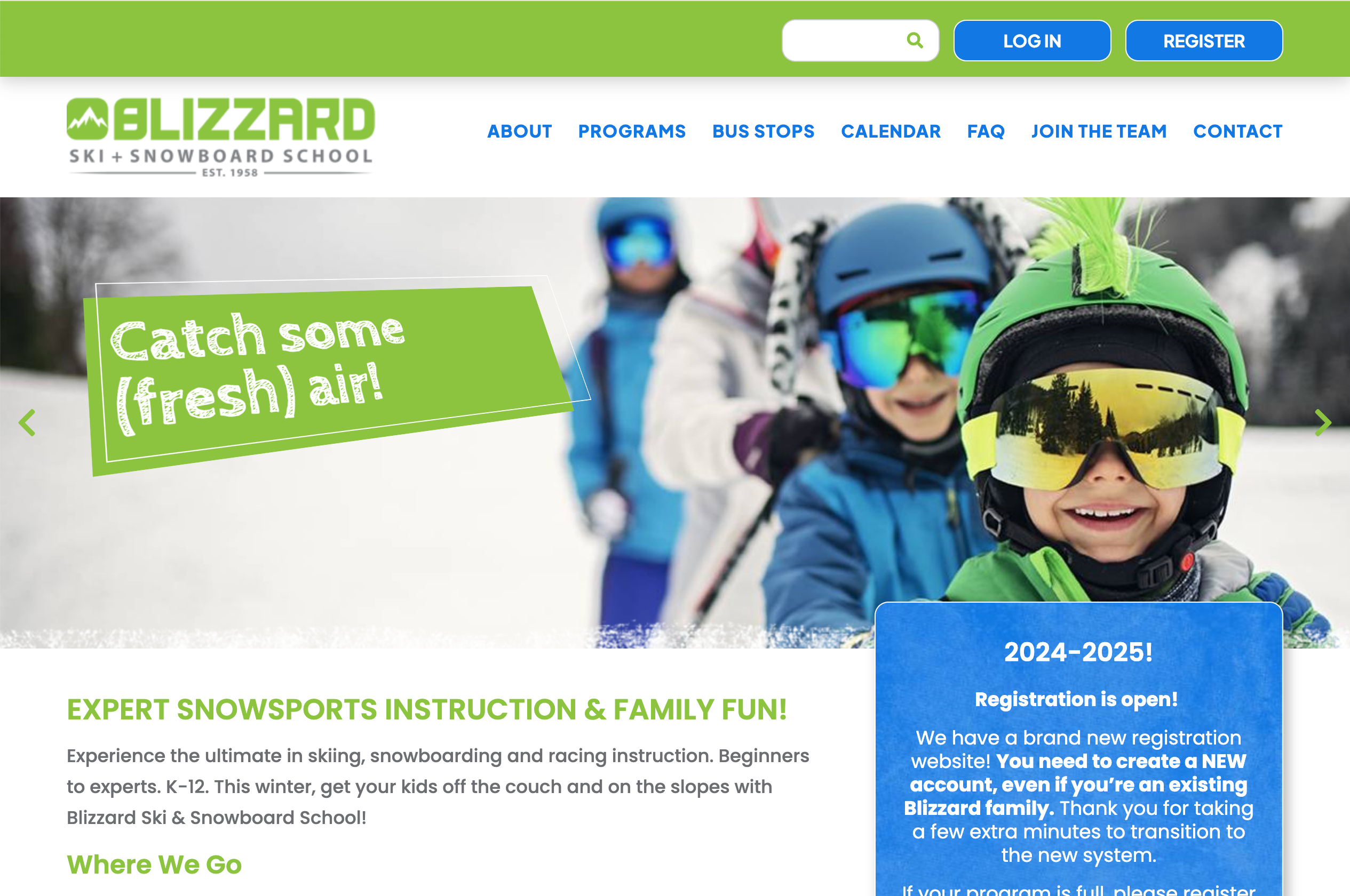 Blizzard Ski and Snowboard School