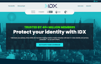 IDX - identity theft protection